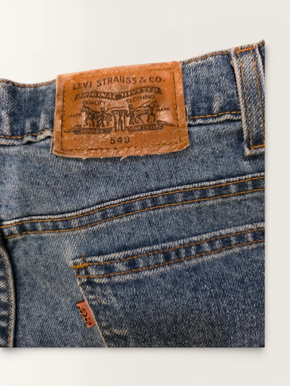 Levi’s Men’s Vintage Levi'sRelaxed Fit Jeans 34x34Medium Blue Wash Straight Leg